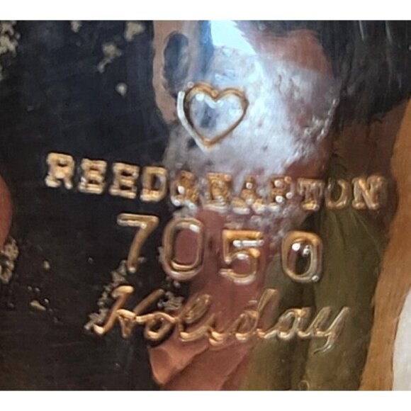 Reed & Barton Holiday 7050 Vintage Silverplate Teapot 19th century - Picture 3 of 10